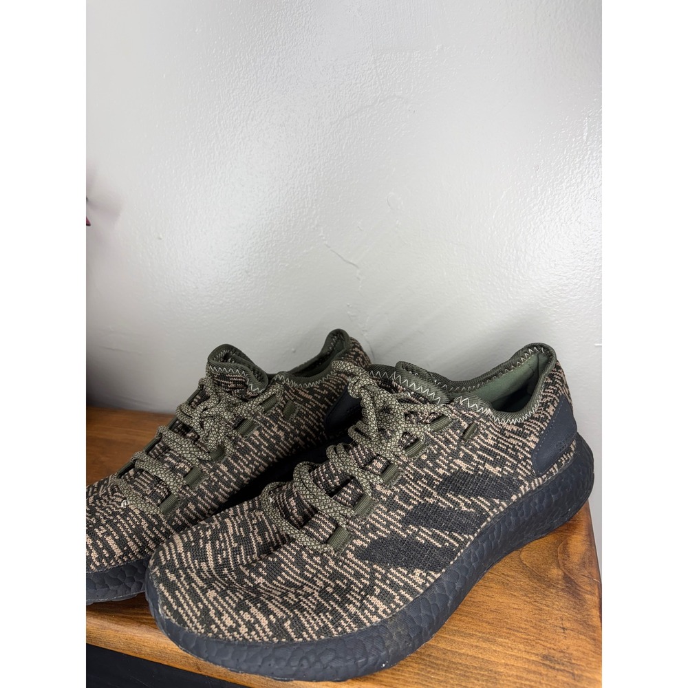 Adidas PureBoost DPR Night Cargo Black Mens Running Shoes CG2986 Size 10.5